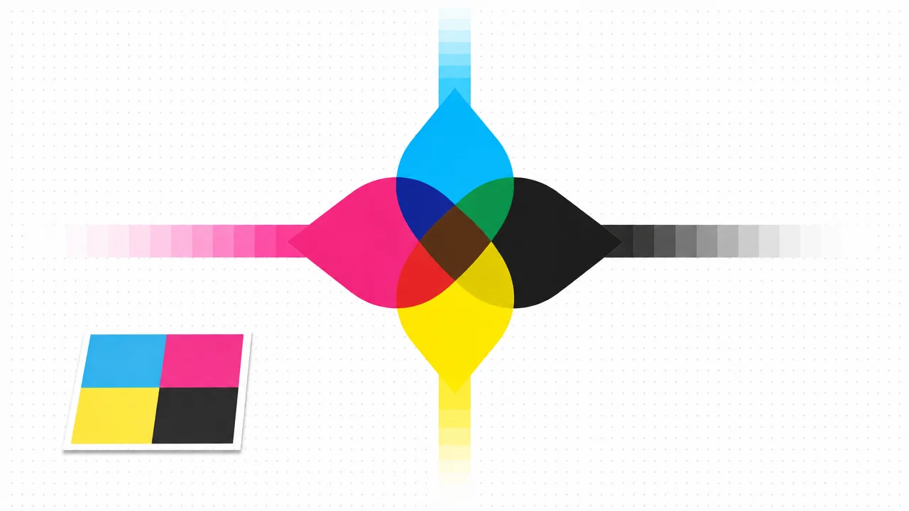 CMYK Nedir? Basılı Medya İçin Renk Modeli - Görsel ve Medya Rehberi