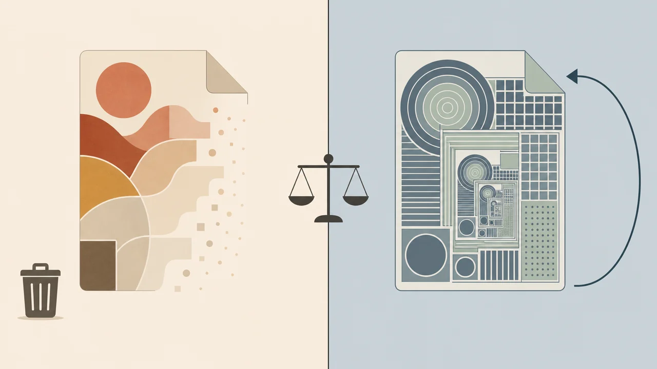 Lossy vs Lossless Sıkıştırma: Farkı Nedir? - Görsel ve Medya Rehberi