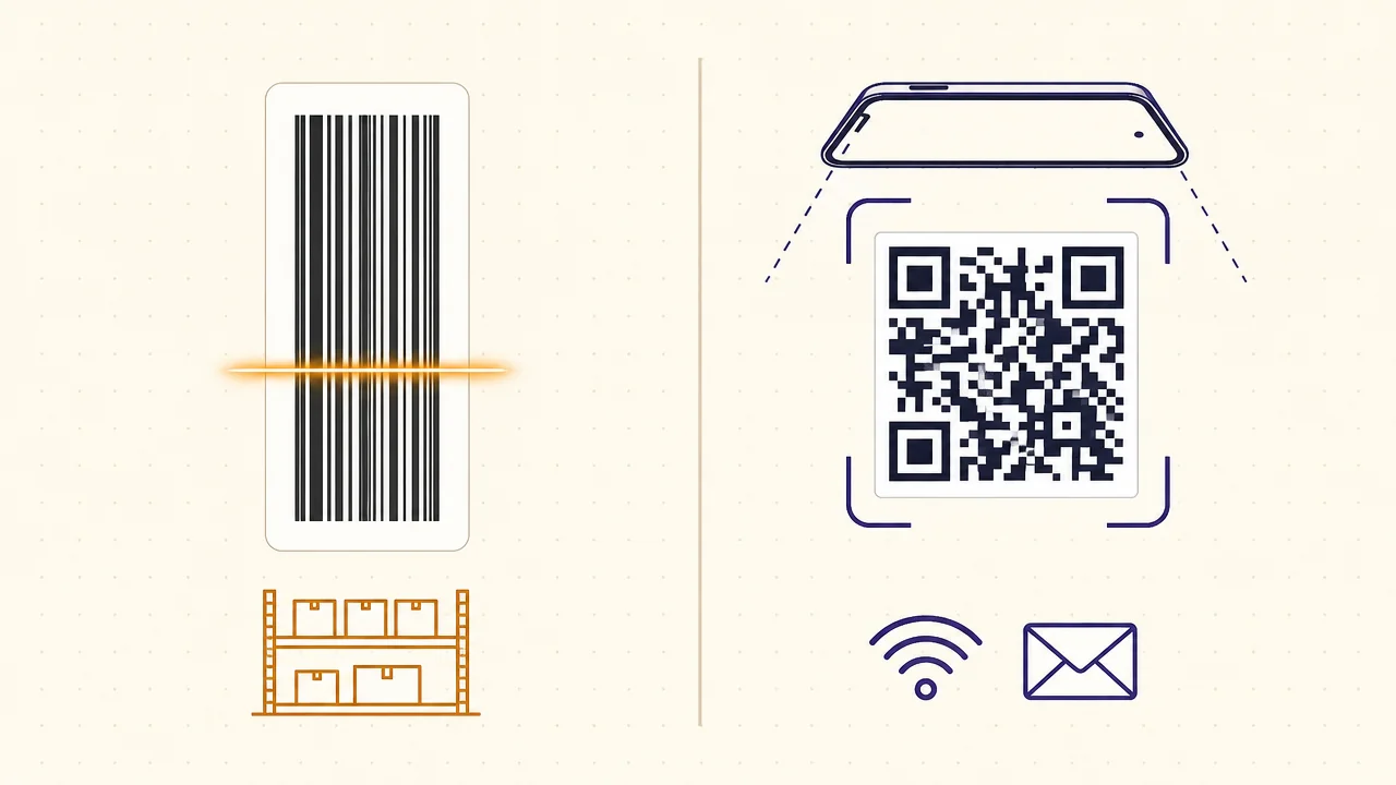 QR Kod vs Barkod: Farkları ve Avantajları - Veri ve API Rehberi